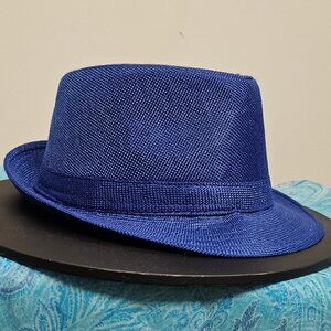 Blissfully Blue Fedora
